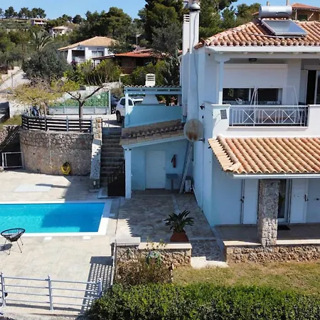 Βίλα Seaview With Pool For 6 *